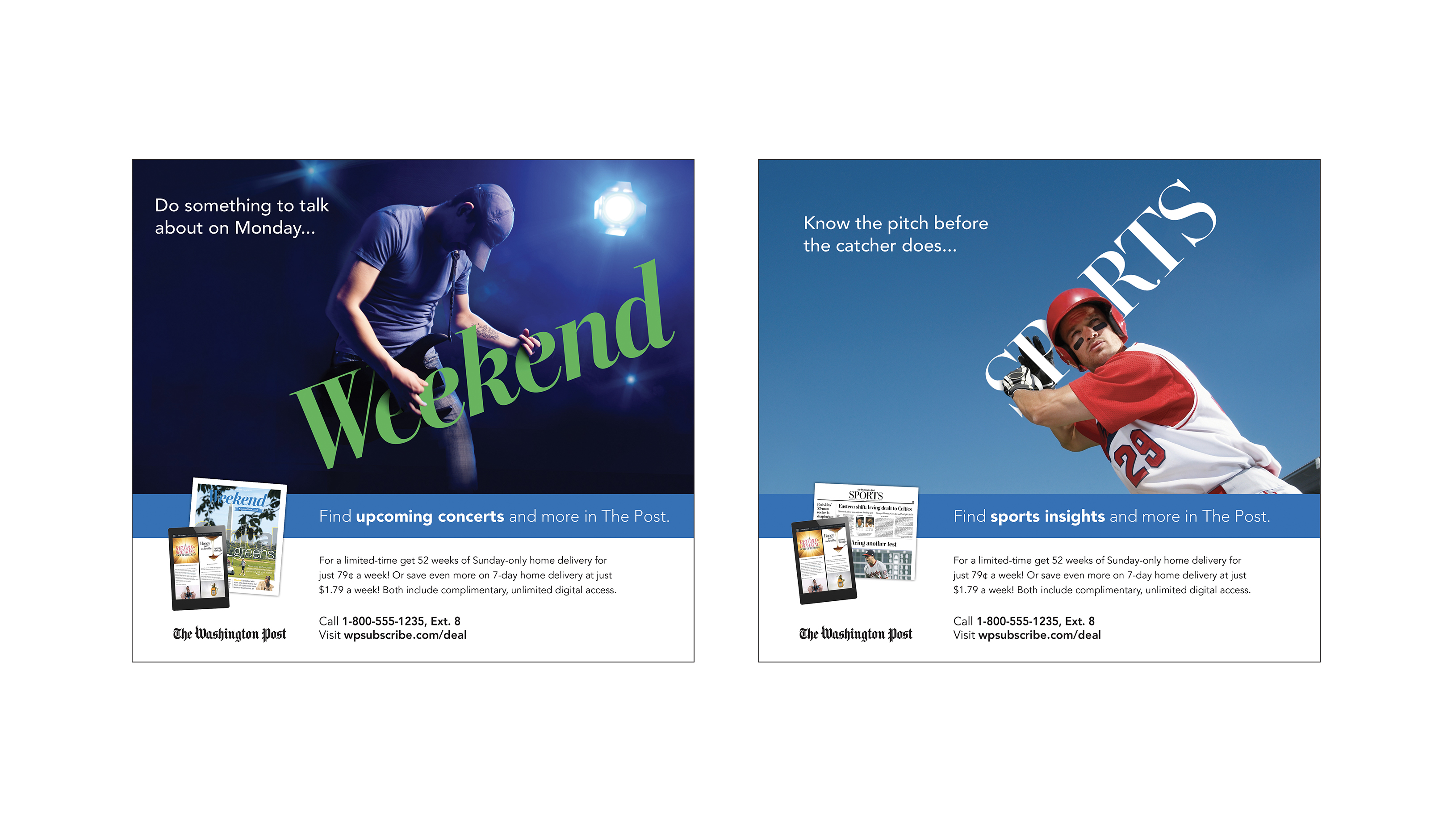 Washington Post ads